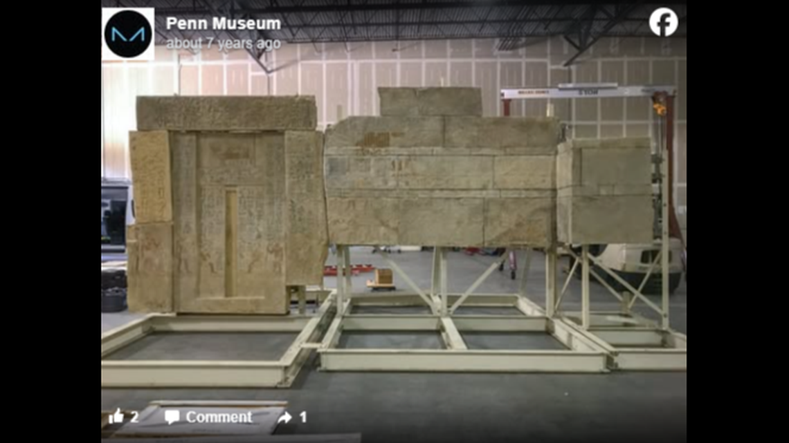 4,300-year-old tomb was a doorway for the afterlife. Now it’s being reassembled