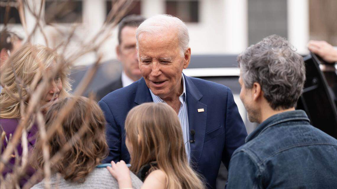 President Joe Biden’s approval rating has dropped to a near-record low since the election, according to a new poll.