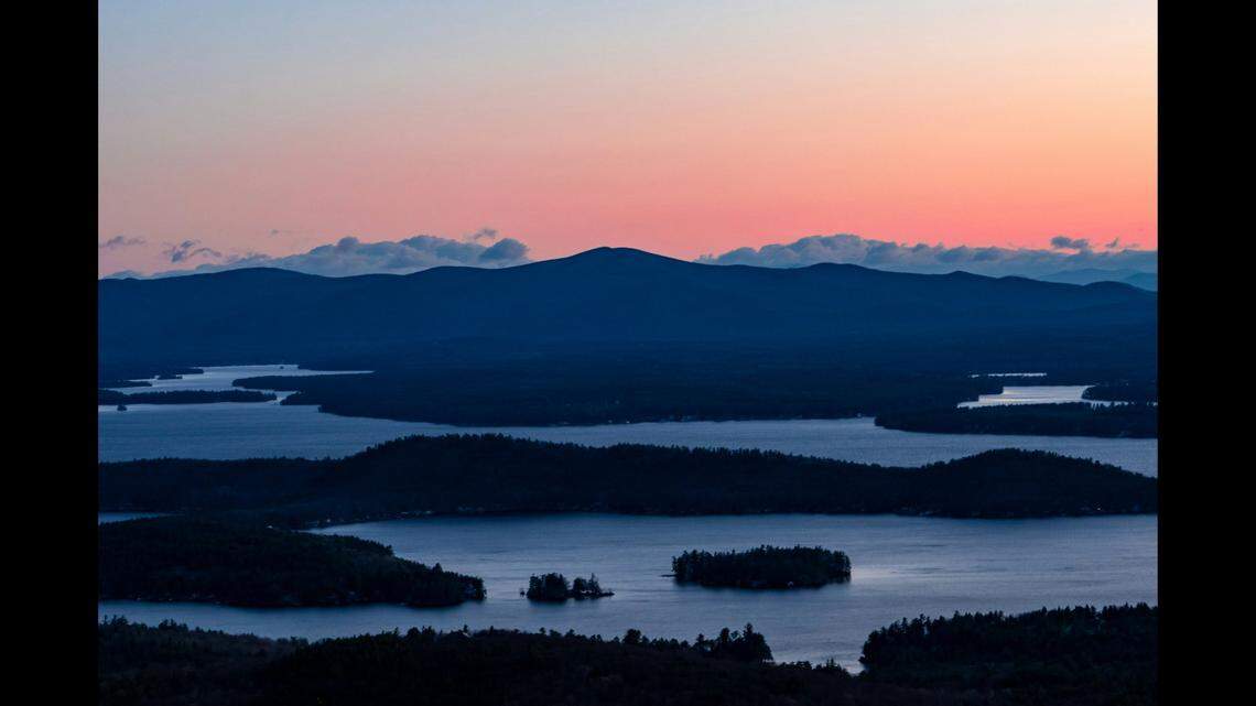 A hiker was rescued after getting stranded in the dark trekking down a New Hampshire mountain trail, officials say.