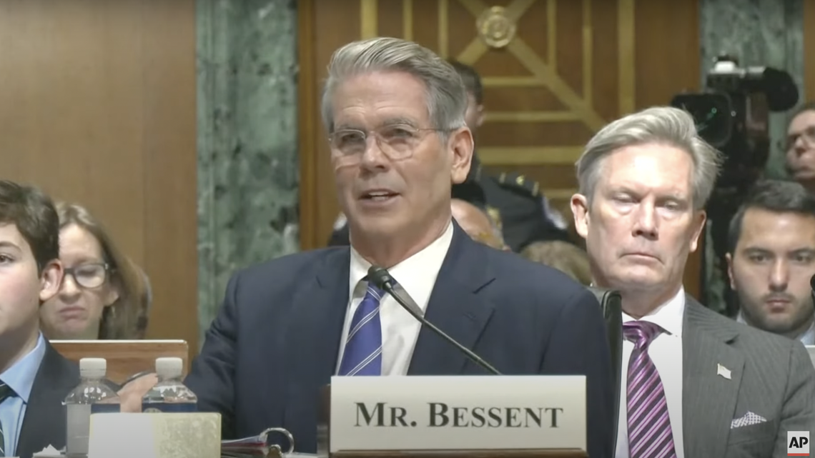The U.S. Senate confirmed Scott Bessent as Treasury secretary, making him the highest ranking openly LGBTQ official in American history.
