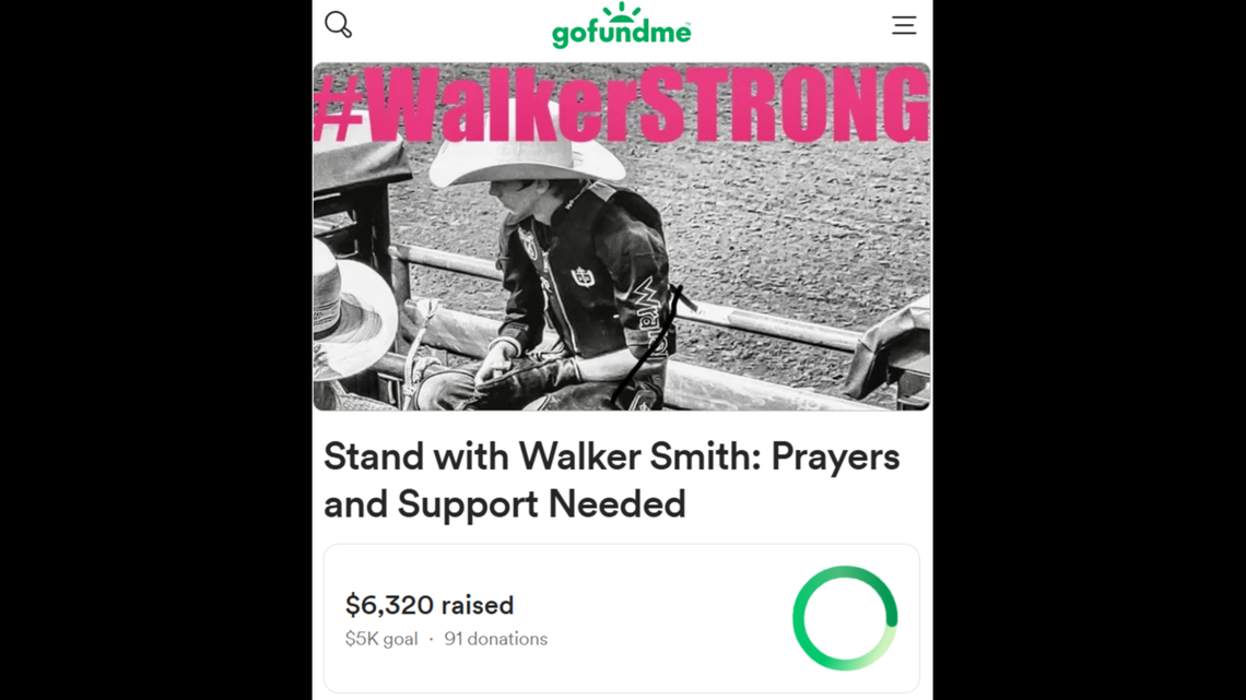 A 17-year-old bull riding champion is fighting for his life in the hospital after a bull stomped on him at a competition in Florida.