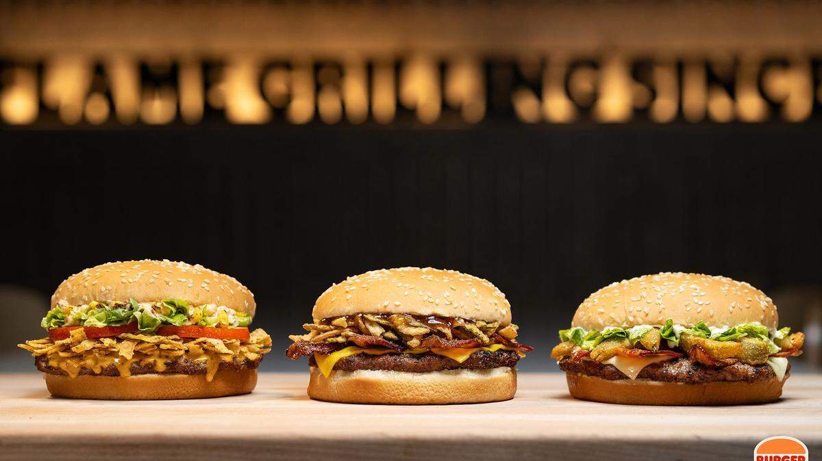 Three fan-created Whopper sandwiches will appear on Burger King menus this fall, the fast-food chain said.