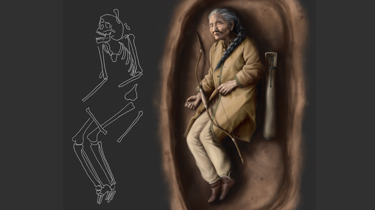 Archaeologists in Hungary recently discovered the grave of a medieval woman buried with weapons, according to a new study.