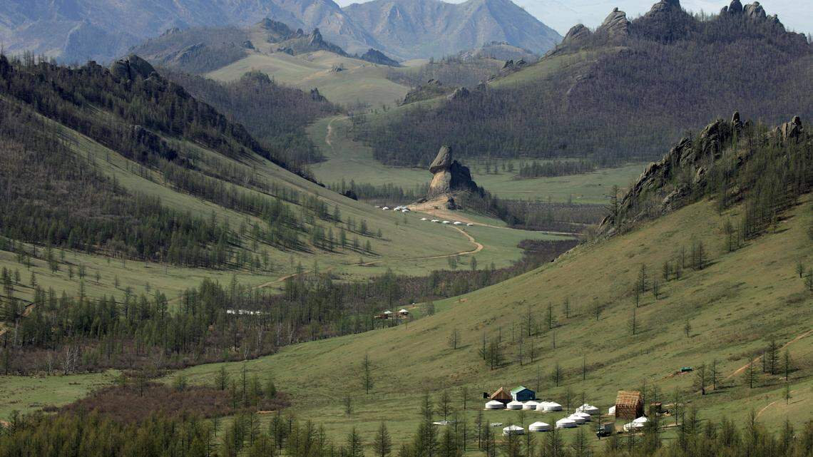 A new study sheds light on the Mongolian Arc, a vast wall system that spans hundreds of miles. (AP Photo/Ng Han Guan)