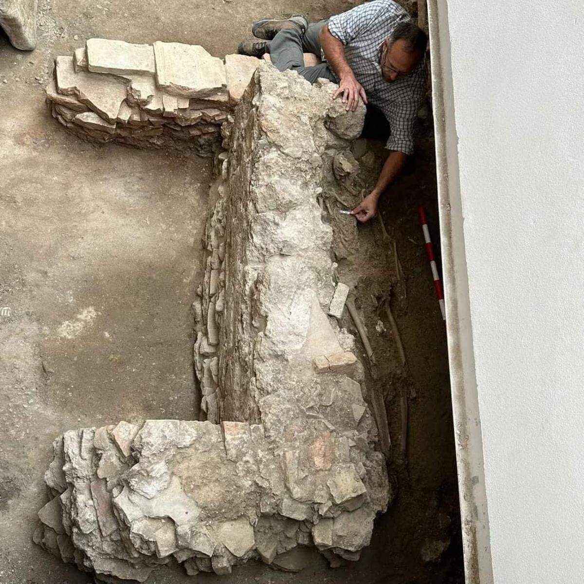The tomb was dated to between the fifth and seventh centuries A.D., officials said.