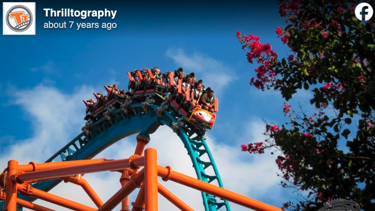 An 18-year-old climbed 100 feet onto the Tempesto roller coaster at Busch Gardens Williamsburg, authorities say.