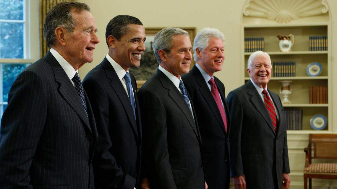 Historians released their official presidential ranking, which placed former President Donald Trump in last place. (AP Photo/J. Scott Applewhite)