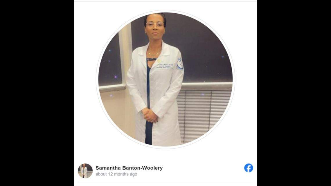 Dr. Samatha Woolery, 42, was found stabbed inside her apartment in Georgia, police said.