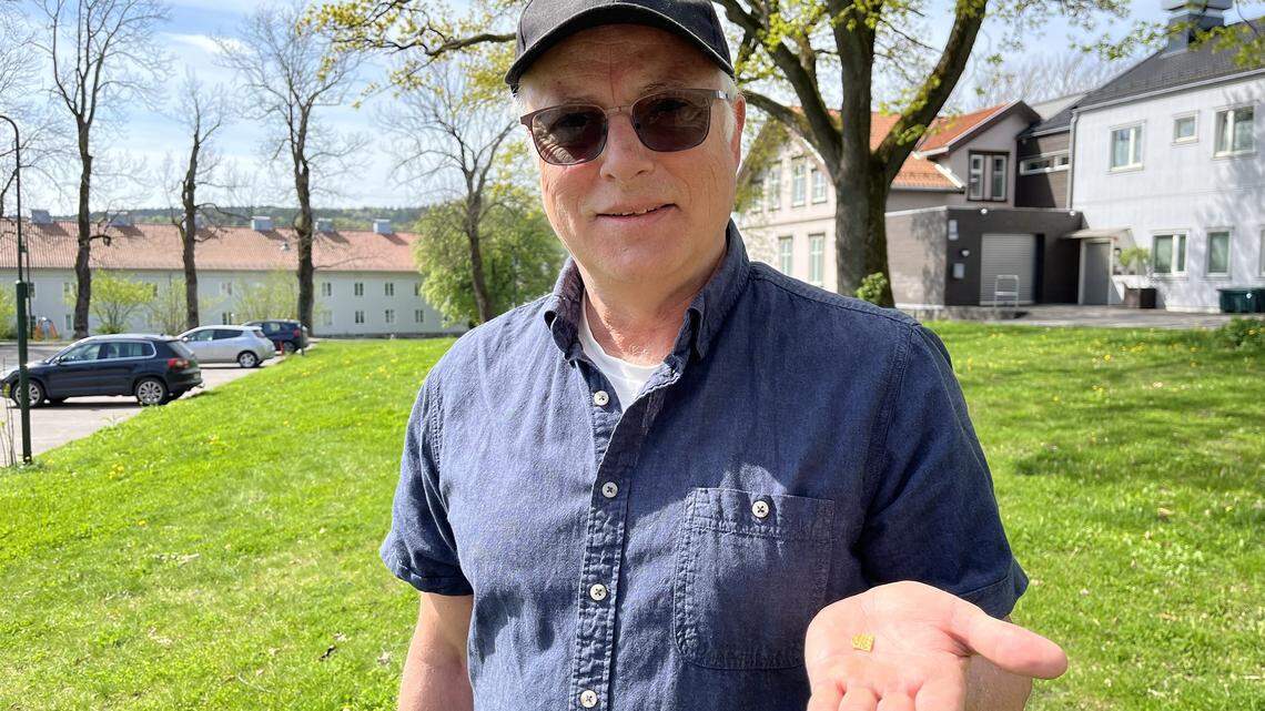 A metal detectorist revisited a farm in Norway and found a second 1,200-year-old gold artifact, officials said and photos show.