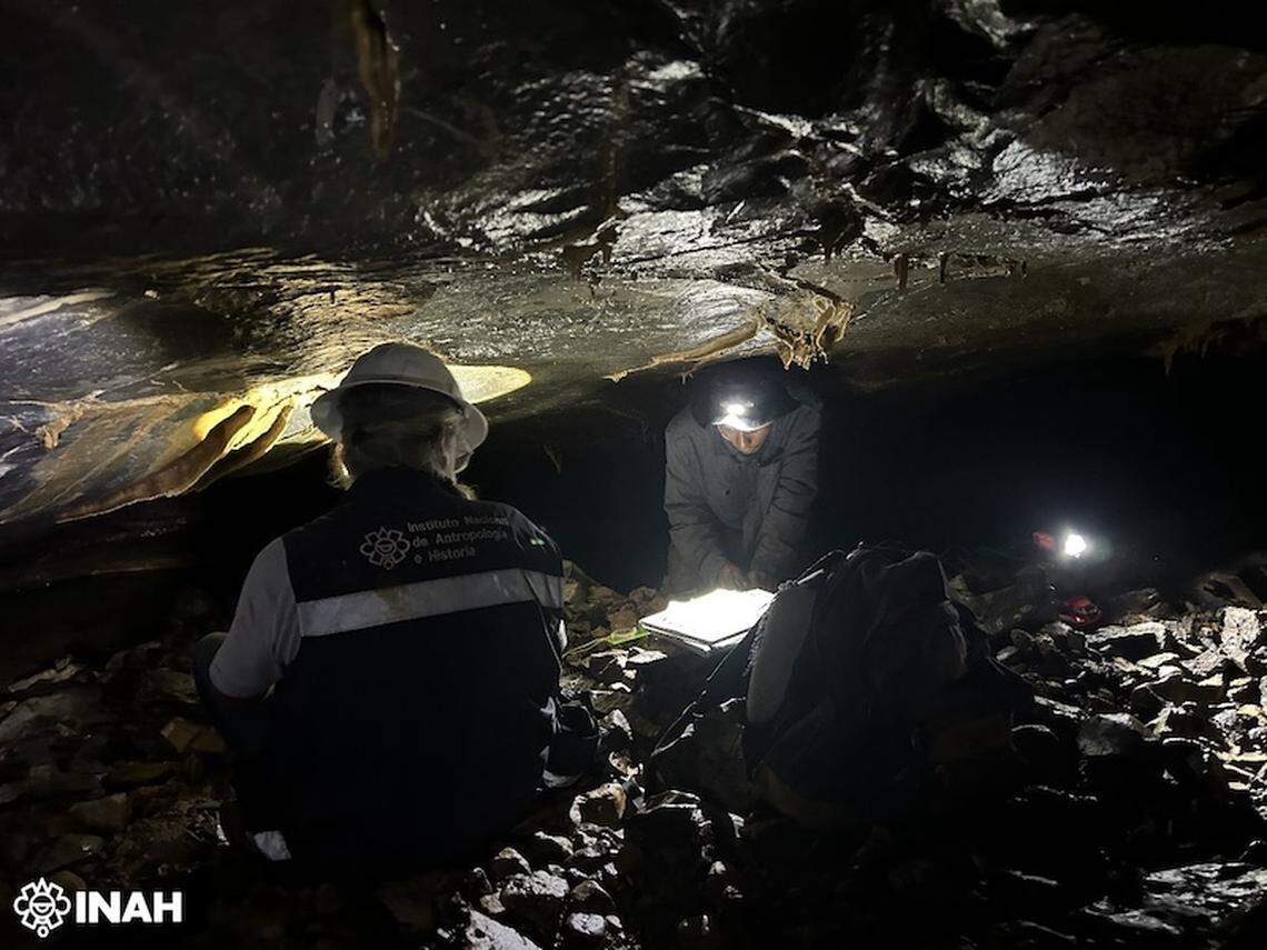 The cavers reported the find to local archaeologists who were then led back into the cave.