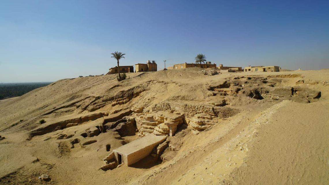 A “well” that was actually a forgotten tomb is among new archaeological discoveries in 2025.