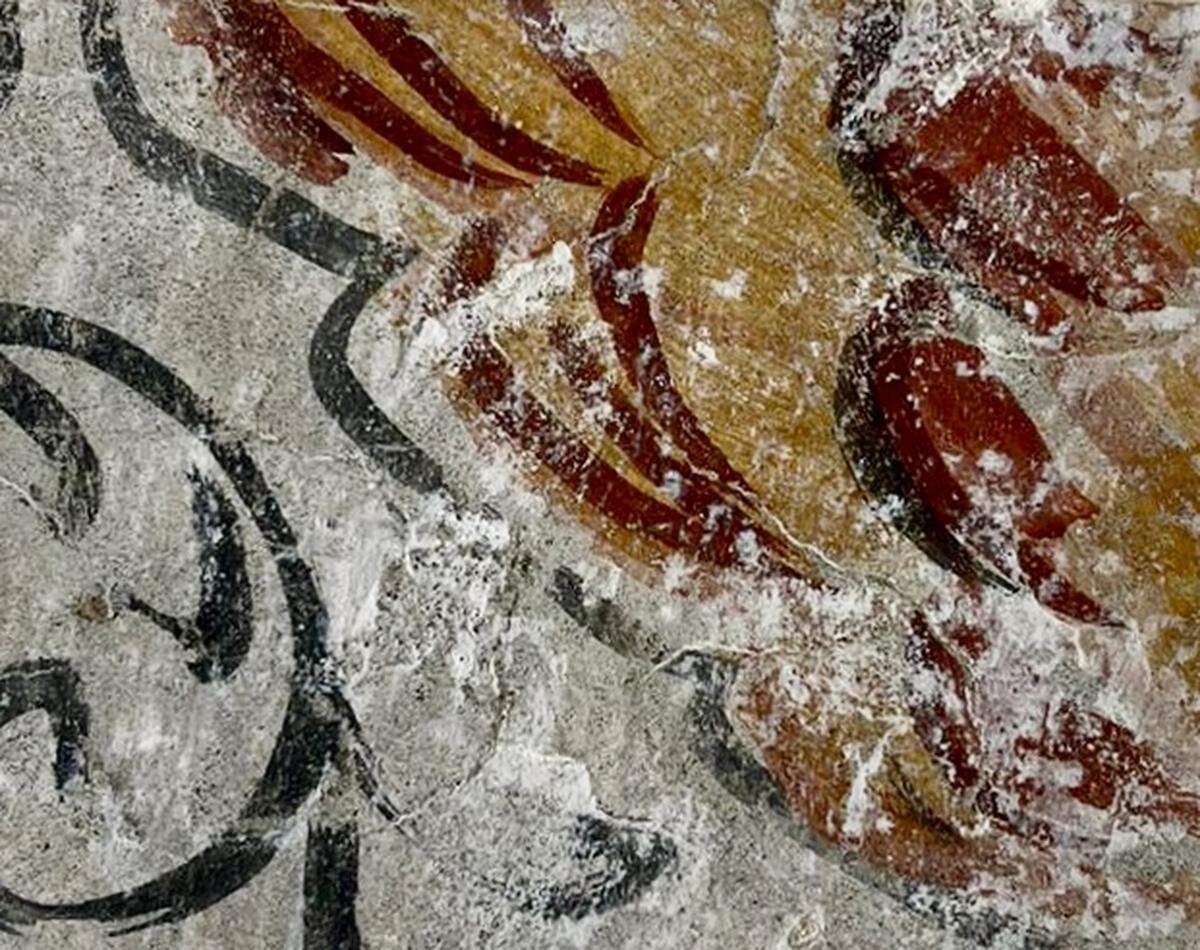 Another painting found at the convent.