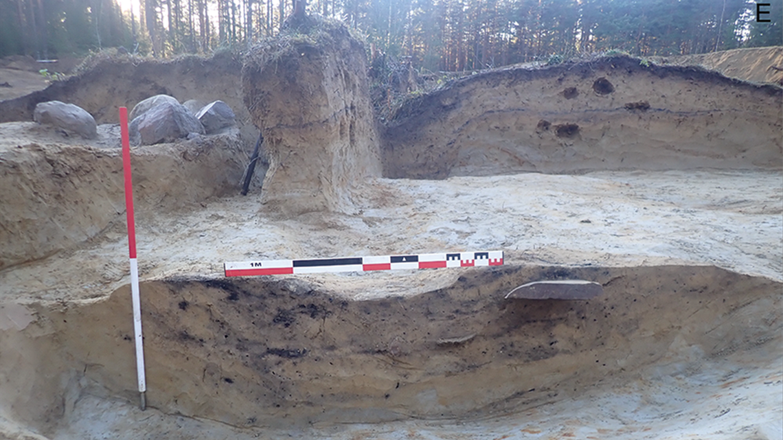Archaeologists in Hole, Norway, unearthed 12 fragments of a carved standing stone, identified as the world’s oldest rune stone, a study said.