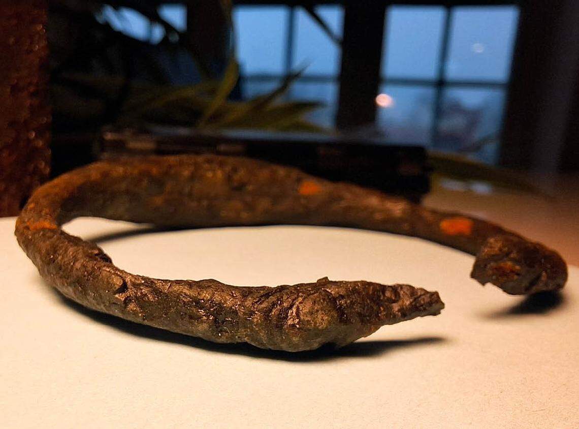 The Viking armband found in Öland.