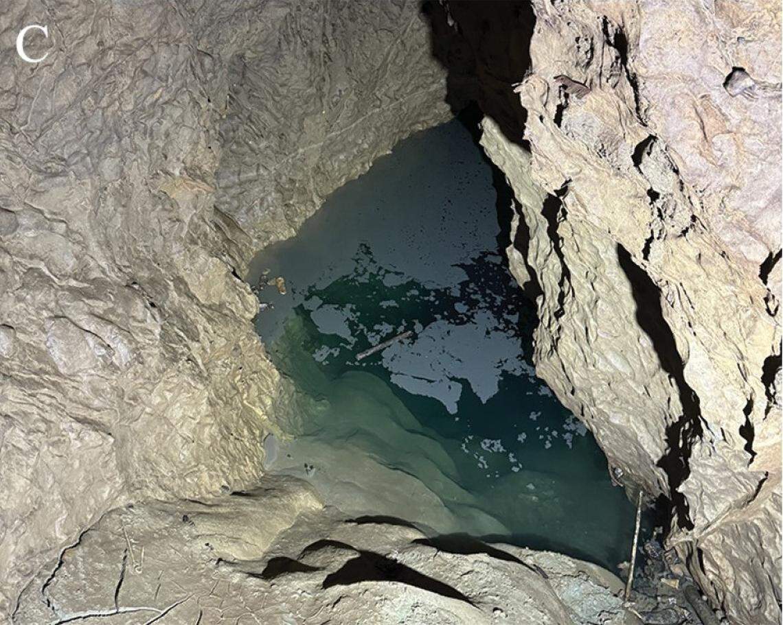 One of the caves in Guangxi Province where Protocobitis longibarba, or long-barbel cave loaches, live.