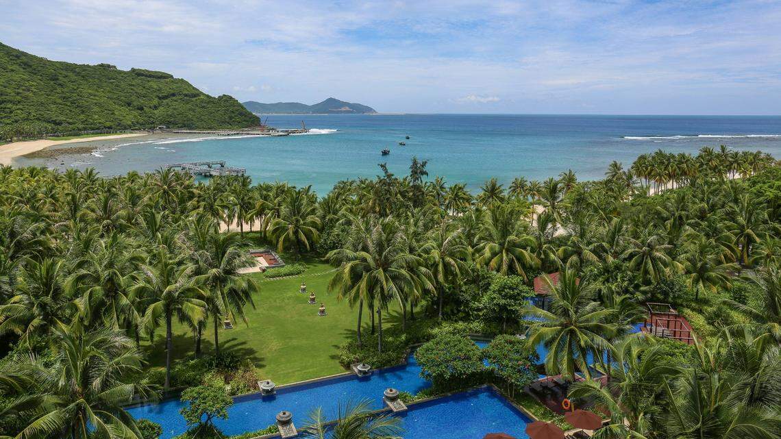 Scientists found a winged animal with a “vivid” pattern on Hainan island and discovered a new species, a study said. Photo shows a representative area of the island.