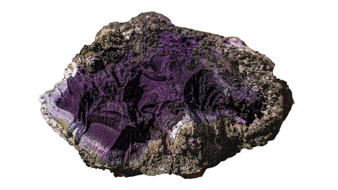 Archaeologists in the United Kingdom uncovered a “mysterious lump,” identified as rare Tyrian purple pigment, at a 1,700-year-old Roman bathhouse.