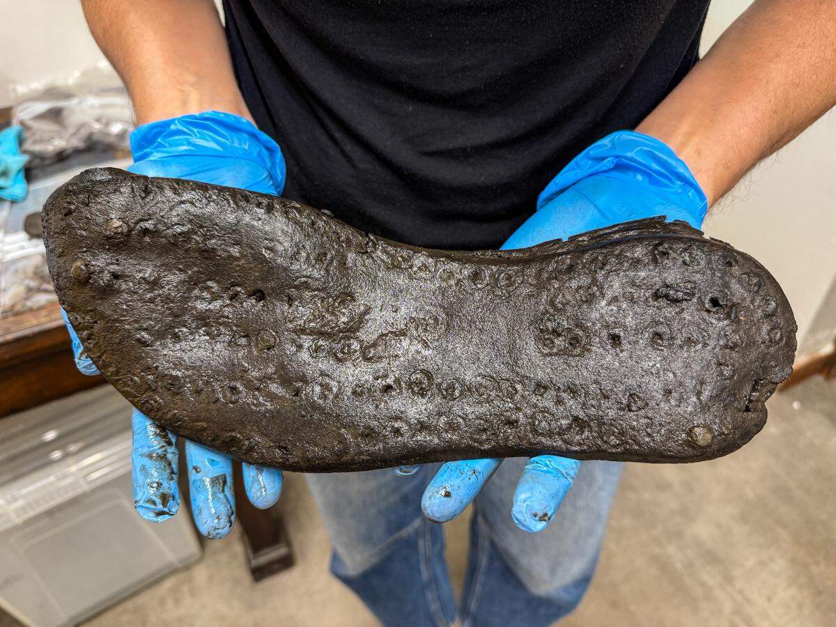 The Magna shoes are overall larger than those found at other Roman fort sites in the same region.