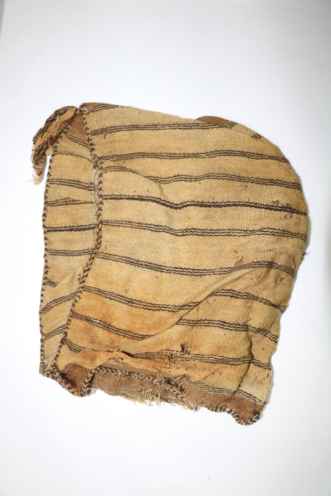 One of the 500-year-old fabric finds from Puente Piedra district.