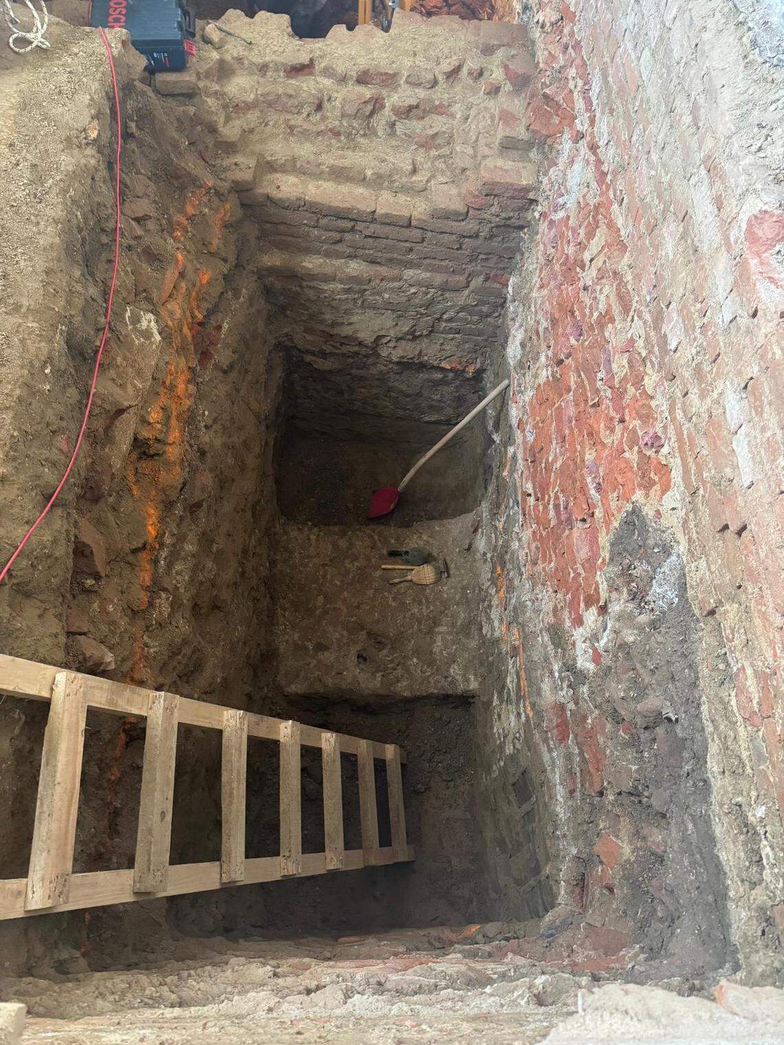 Some of the medieval ruins found under the Čazma City Museum and Cultural Center.