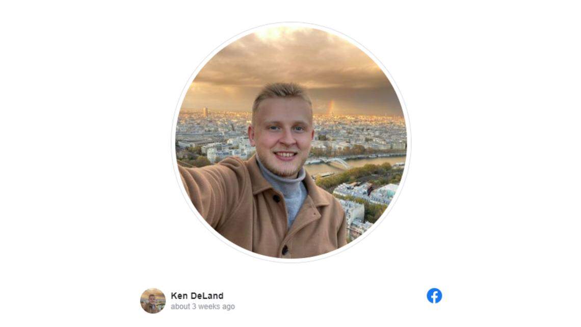 Ken DeLand, 22-year-old student at St. John Fisher College, disappeared weeks ago while studying abroad in France, his New York family said.