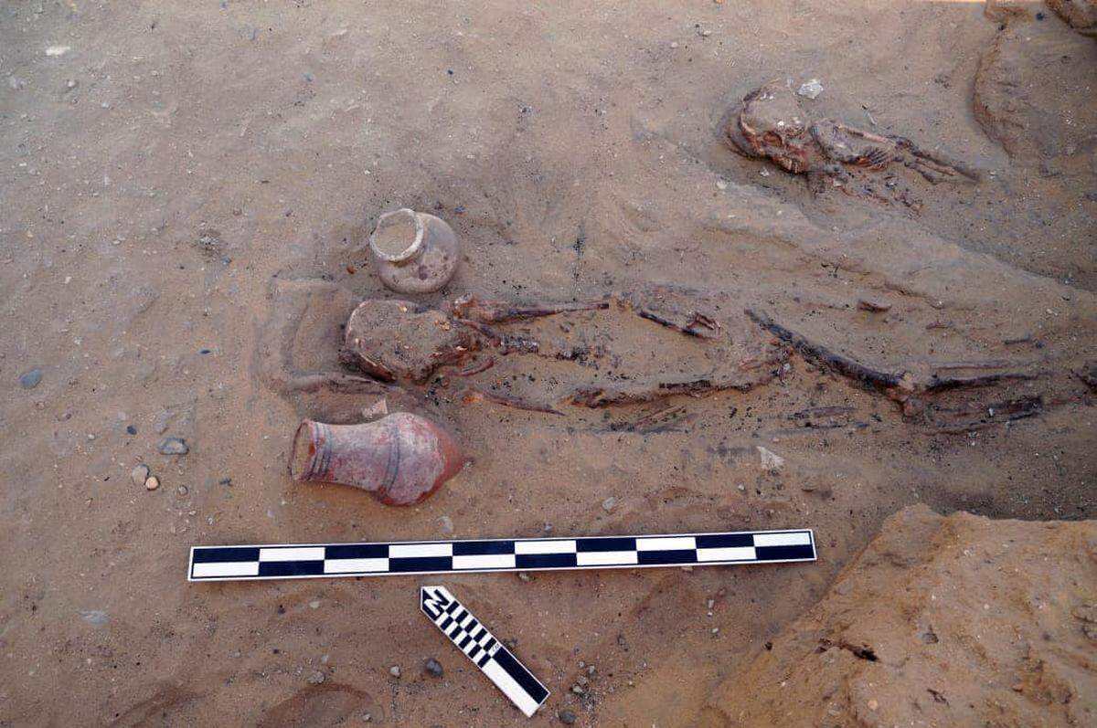 An ancient burial found at Saqqara.