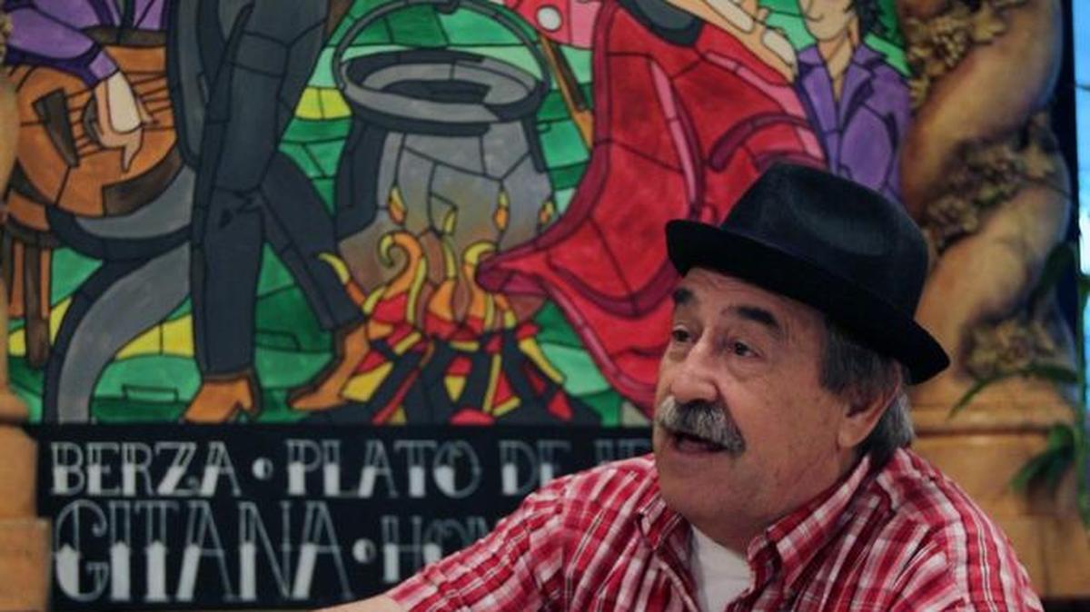 Felipe Perez, owner of the Jamón Ibérico Pata Negra Restaurant, 10 SW South River Dr., from Vadillo de la Sierra, in Northern Madrid speaks about the nationalism of diferent nationalities on Tuesday, December 8, 2015.
