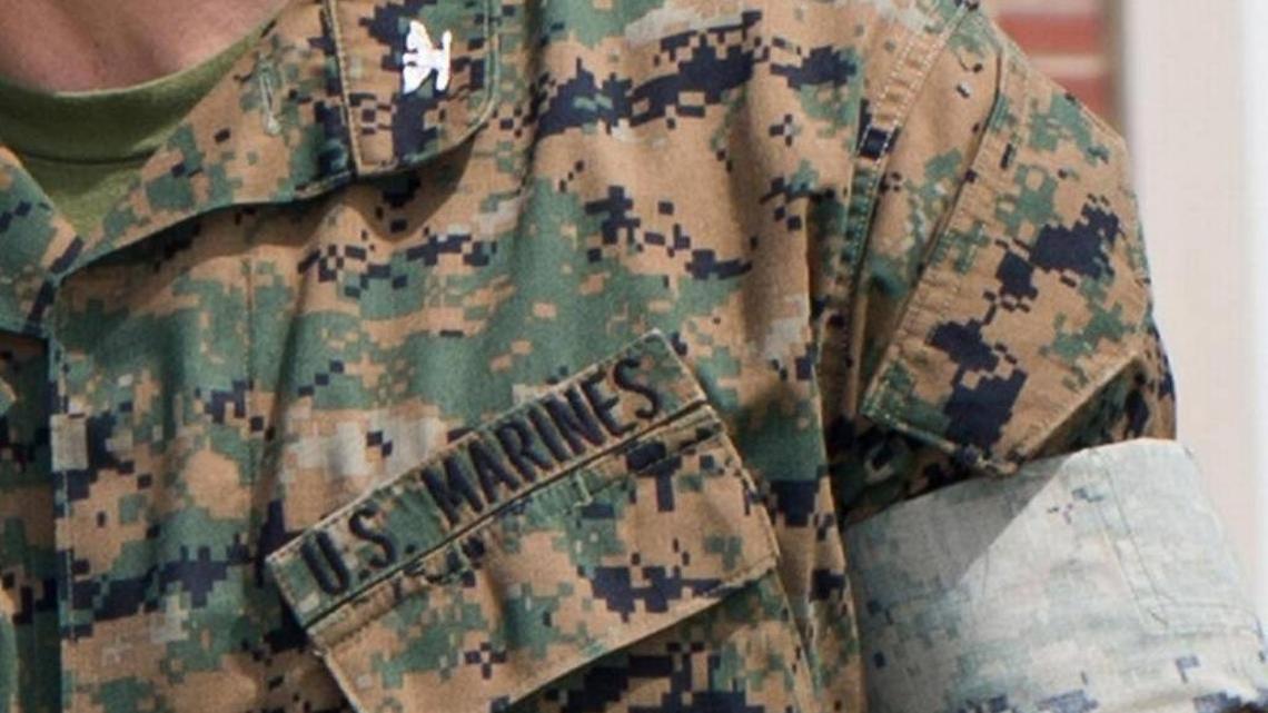 Generic image of a Marine colonel in battle dress taken from a Department of Defense handout photo.