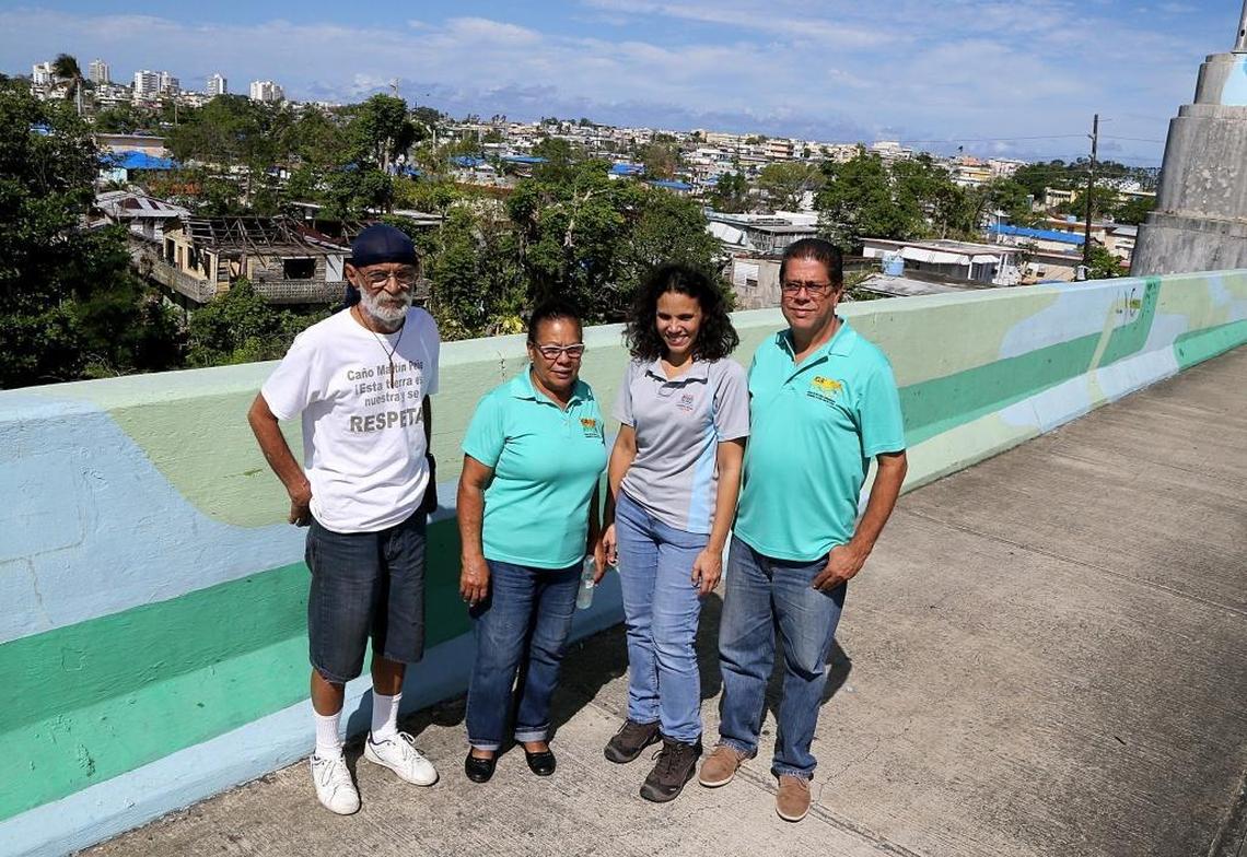 Members of the G8 group, Jose Caravallo Pagan, Gladys Peña, Lyvia Rodriguez and Mario Nunez Mercado.