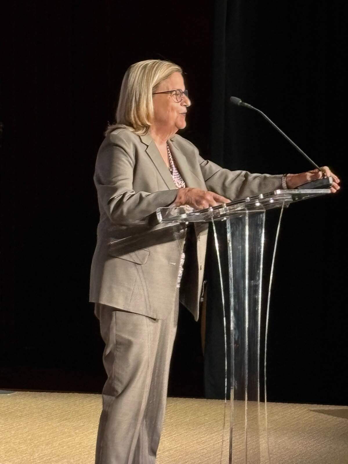 Ileana Ros-Lehtinen.jpeg Former Miami U.S. Representative Ileana Ros-Lehtinen, a board member of the International Republican Institute, introduced the performance of the song “Patria y Vida” during the NED’s Democracy Awards ceremony in Mount Vernon, Virginia, on Sept. 10, 2026.