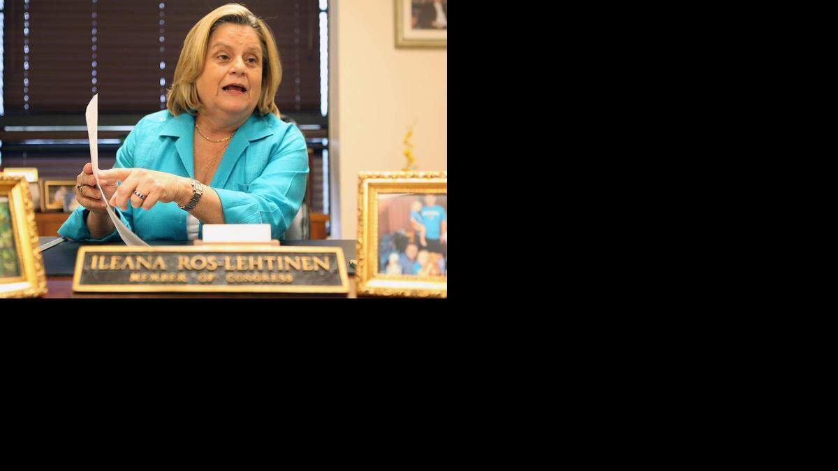 
U.S. Rep. Ileana Ros-Lehtinen, R-South Florida, said she and other members of Congress are discussing how to reverse President Barack Obama’s decision to remove Cuba from the list of state sponsors of terrorism. 


