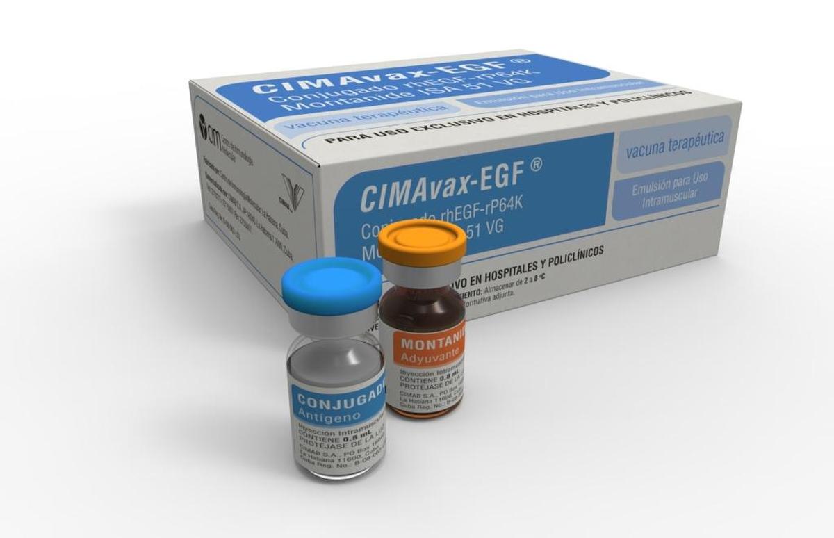 CIMAvax, a lung cancer vaccine developed in Cuba, is being administered to U.S. patients during a clinical trial at Roswell Park Comprehensive Cancer Center.