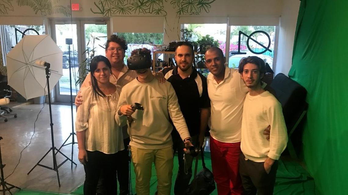 Cuban entrepreneurs, and winners in the 10x10kCuba contest, learned about virtual reality design at a workshop in Wynwood.