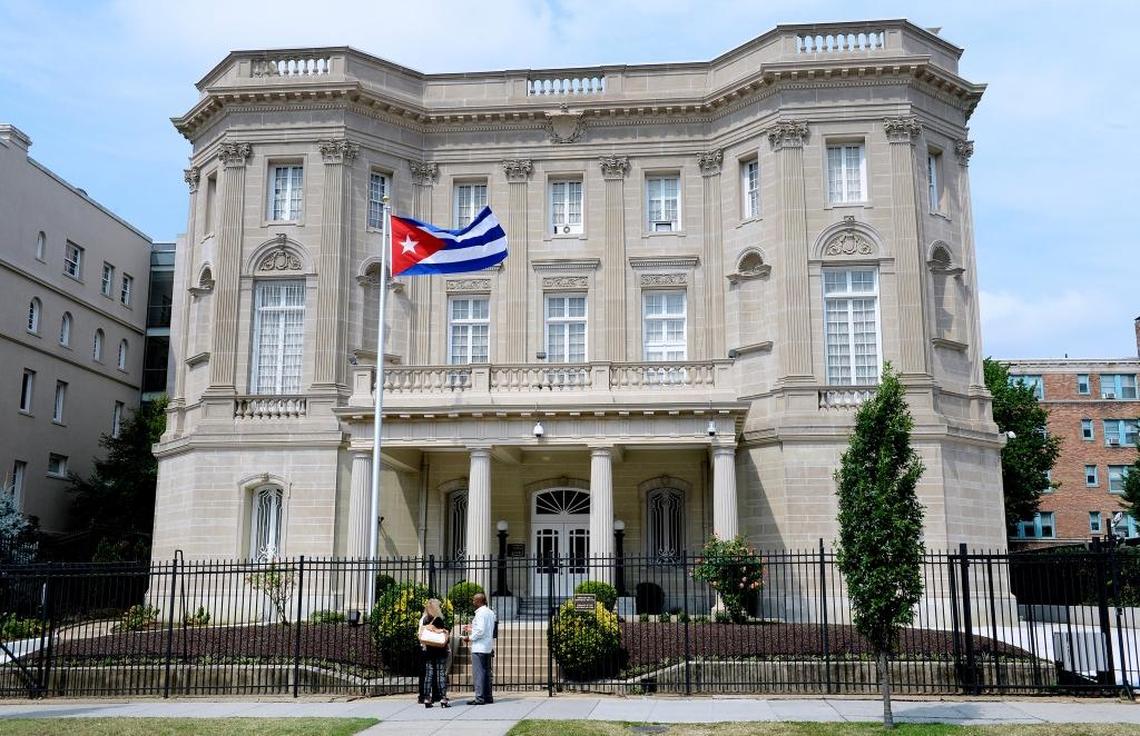 The Cuban Embassy in Washington reopened on July 20, 2015, more than half a century after the United States and Cuba broke off diplomatic relations.