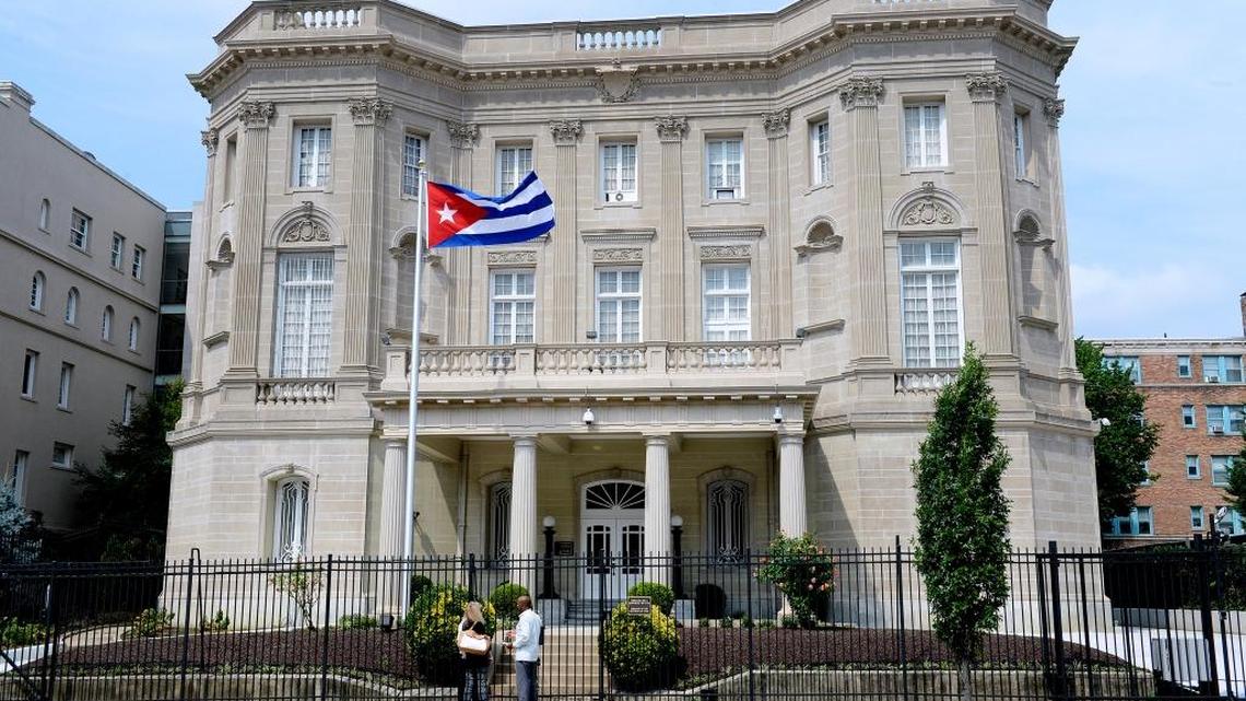 The Cuban Embassy in Washington reopened on July 20, 2015, more than half a century after the United States and Cuba broke off diplomatic relations.