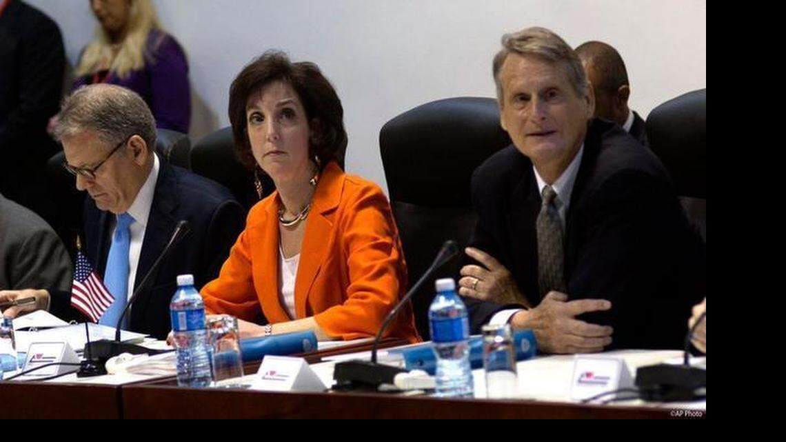 
Roberta Jacobson, assistant Secretary of State for Western Hemisphere.
