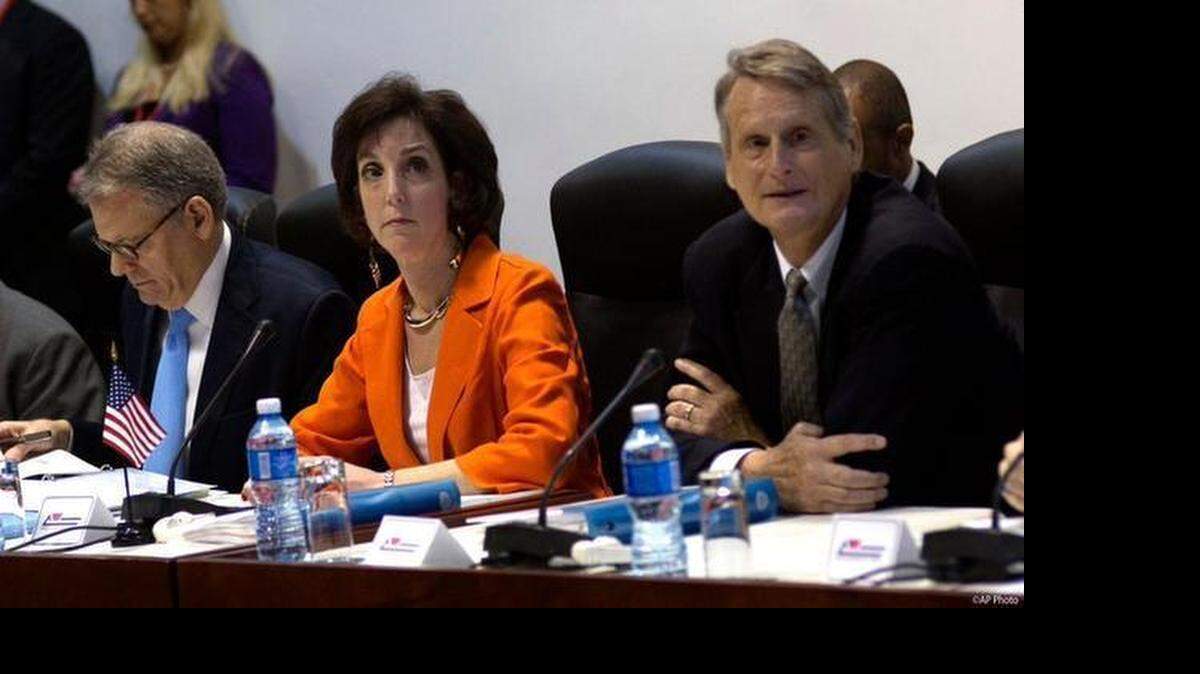 
Roberta Jacobson, assistant Secretary of State for Western Hemisphere.
