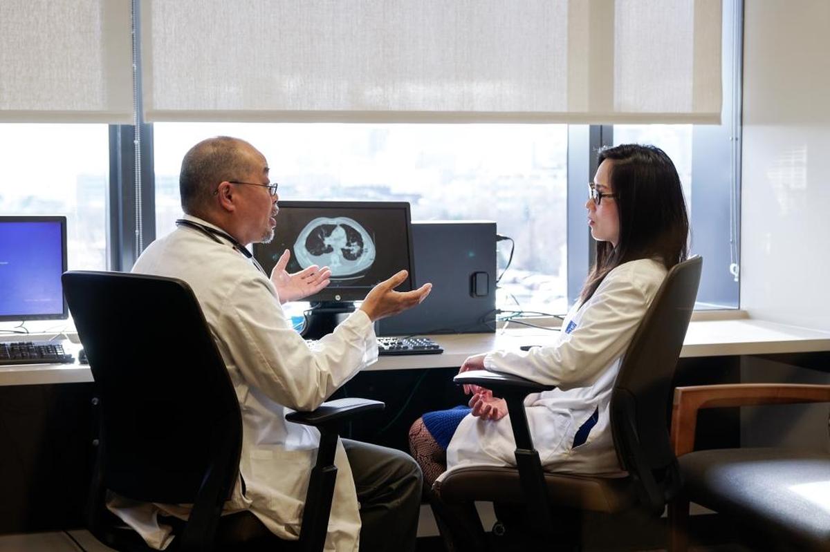 Dr. Kelvin Lee and Dr. Grace Dy discuss their work at Roswell Park Comprehensive Cancer Center. The Buffalo research center and hospital is testing a lung cancer vaccine developed in Cuba.