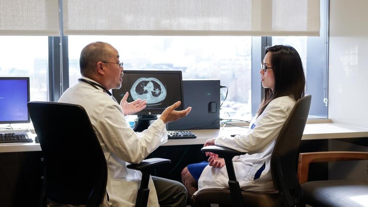 Dr. Kelvin Lee and Dr. Grace Dy discuss their work at Roswell Park Comprehensive Cancer Center. The Buffalo research center and hospital is testing a lung cancer vaccine developed in Cuba.