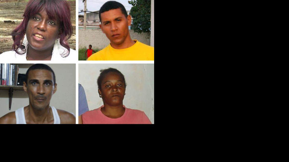 
Above: Dissidents Sonia Garro Alfonso and Angel Yuniel Remon Arzuaga. Below: Dissidents Marcelino Abreu Borona and Juliet Michelena who were among the 53 dissidents released.
