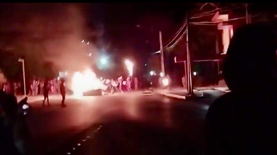 Protesters in Cuba set fire to Communist Party building; one person shot