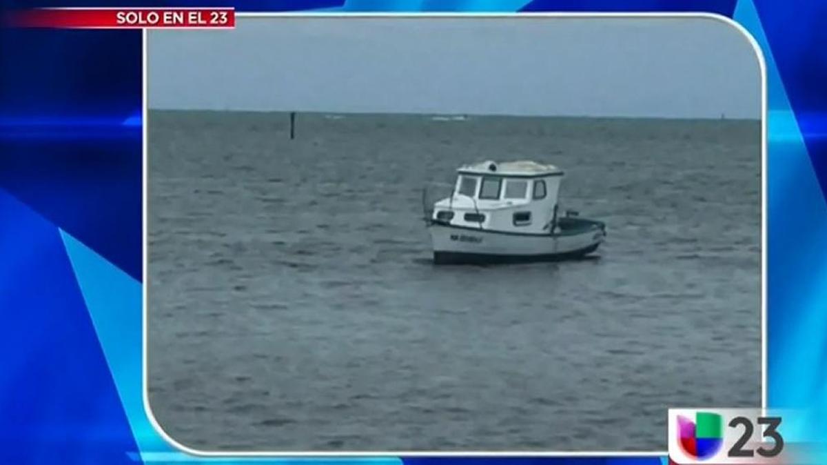 The is the boat that arrived in Key West carrying nine Cuban migrants. A Miami man claimed the boat was stolen.