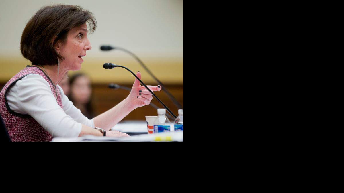 
Roberta S. Jacobson, Assistant Secretary, Bureau of Western Hemisphere Affairs for U.S Dept. of State, testifies at the House Foreign Affairs Committee hearing on Cuba on Capitol Hill in Washington, Wednesday, Feb. 4, 2015. She visited Miami on Feb. 10, 2015.
