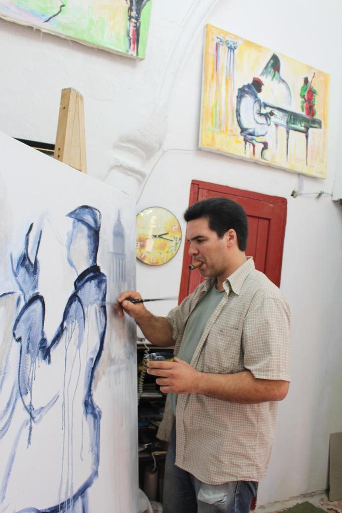 Luis Puerta Batista, 46, an artist, says the Cuban people will be waiting for a response to their concerns from the island’s new leaders.
