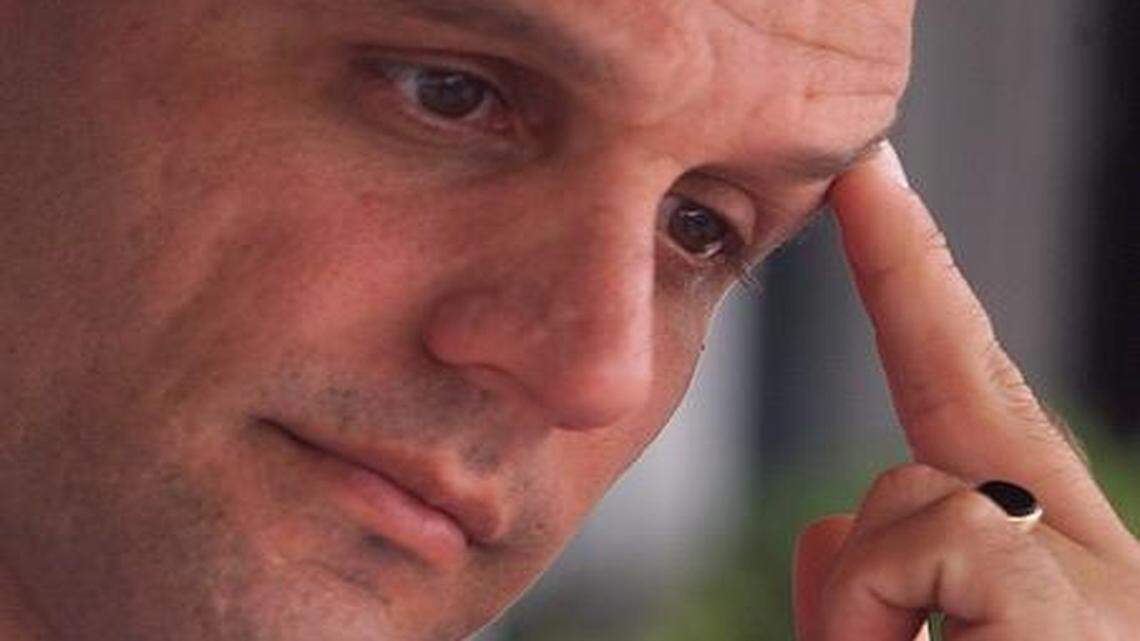 
Jose Cohen, pictured at Little Havana’s Versailles Restaurant in 2000.
