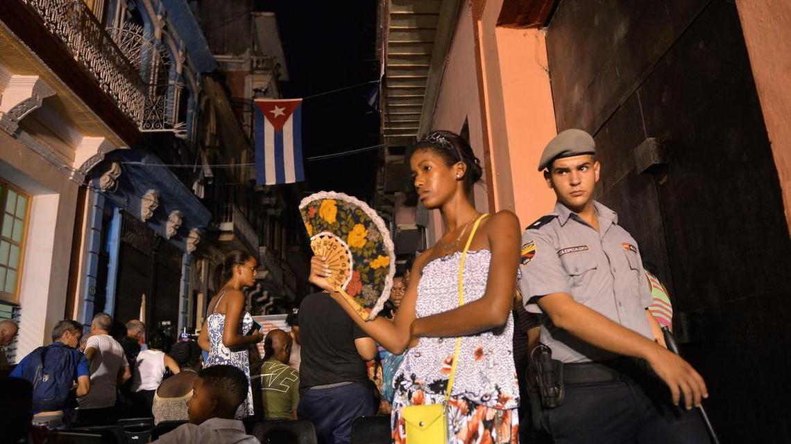 Cubans participate in the nomination assemblies for municipal delegate candidates in Havana on September 4, 2017.