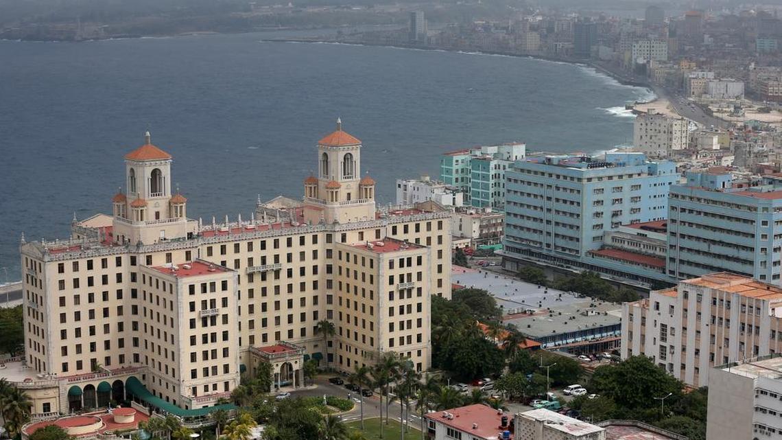 Three popular restaurants along Havana’s seaside Malecon were closed recently, apparently for pushing free enterprise beyond legal boundaries. The historic Hotel Nacional de Cuba is seen in the foreground of this early morning picture.