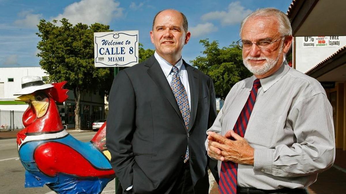 Lawyers for Akerman law firm in Miami, Augusto Maxwell and Pedro A. Freyre are taking clients to Cuba, dusting off old claims and handling legal business related to the new opening with Cuba.