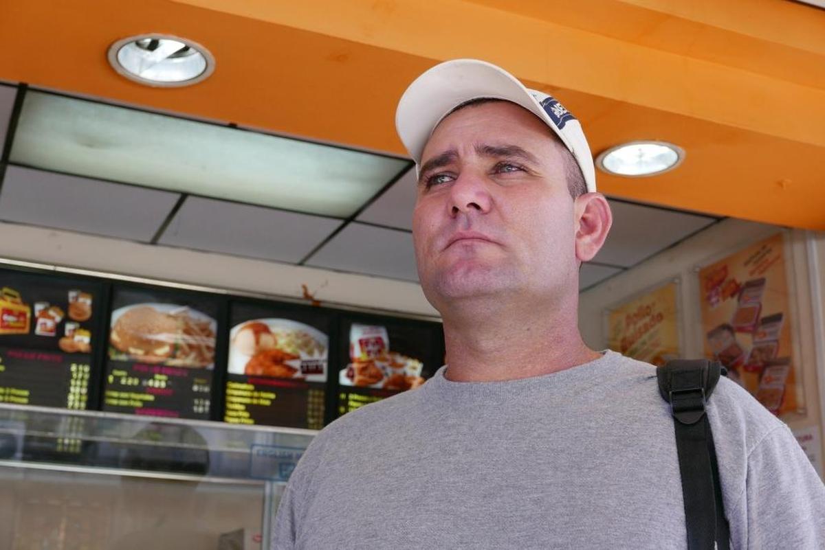 Yuniel Mesa is among dozens of Cubans stranded in Panama and now living clandestinely following an end to the U.S. wet foot, dry foot policy.