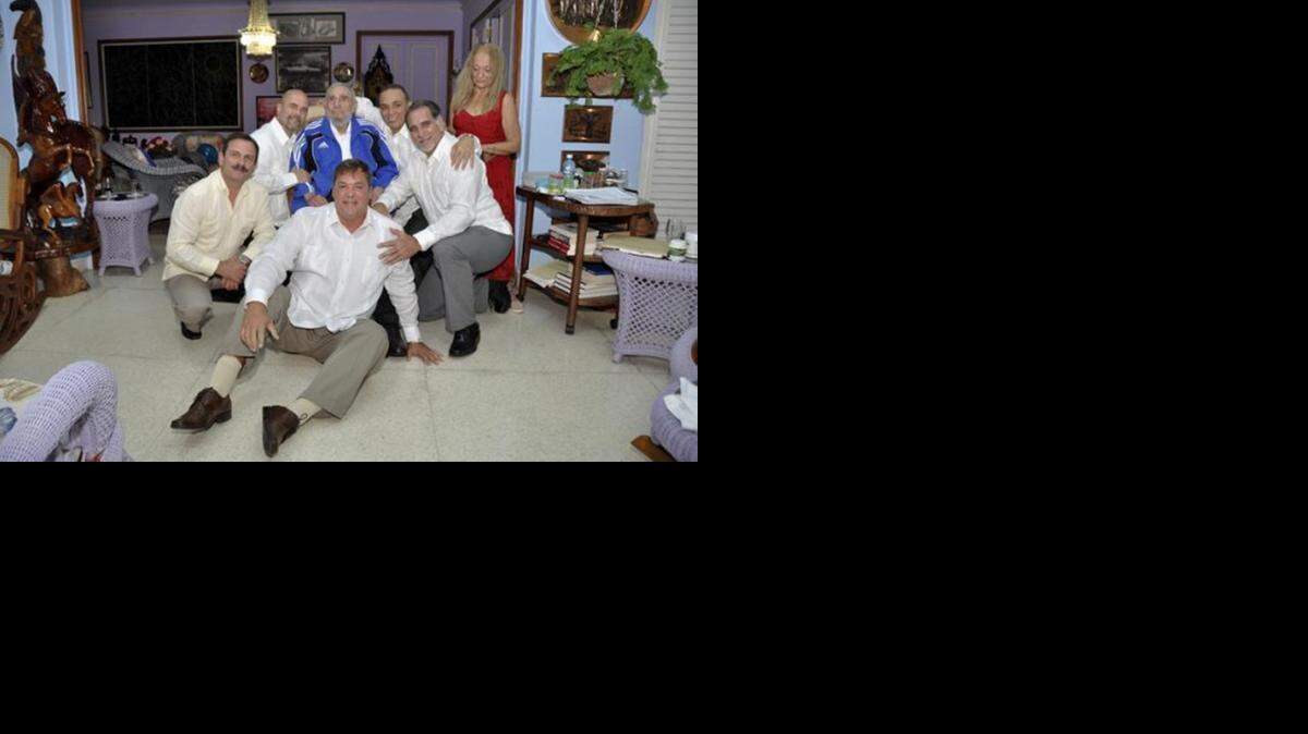 
Photo of Fidel Castro’s living room released by Cuban government media.
